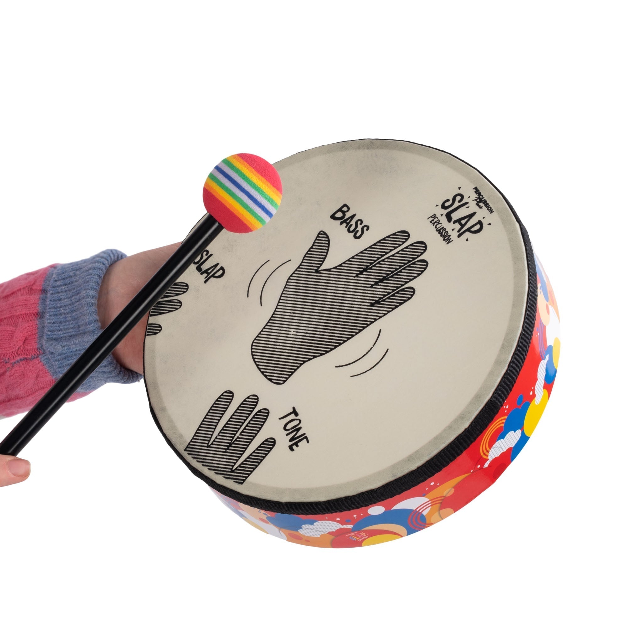 Percussion Plus - Tamburo accordabile, 8''/20,3 cm